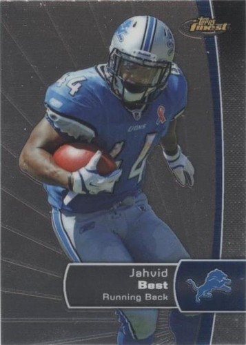 2012 Topps Finest Jahvid Best #7