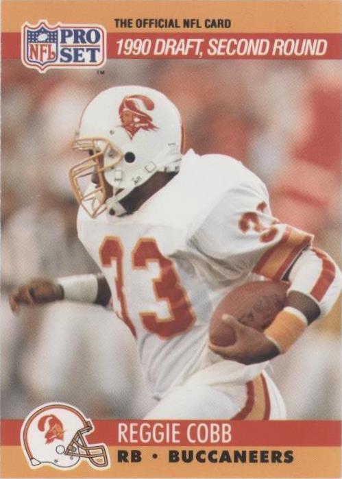 1990 Pro Set Reggie Cobb #699