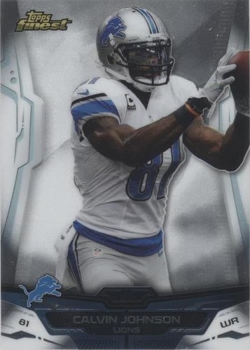2014 Topps Finest Calvin Johnson #100