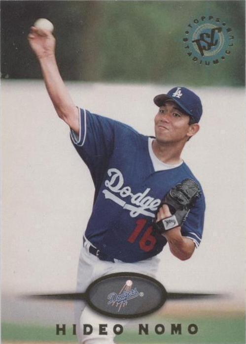 Topps Stadium Club 1995 - Hideo Nomo #556