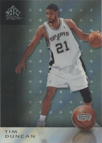 2006-07 Upper Deck Reflections - Tim Duncan #85