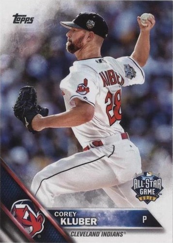 2016 Topps Update Series - Corey Kluber #US56