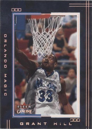2001-02 Fleer Genuine - Grant Hill #20