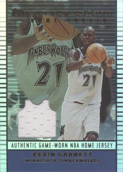 2002-03 Topps Jersey Edition - Kevin Garnett #JE KGA