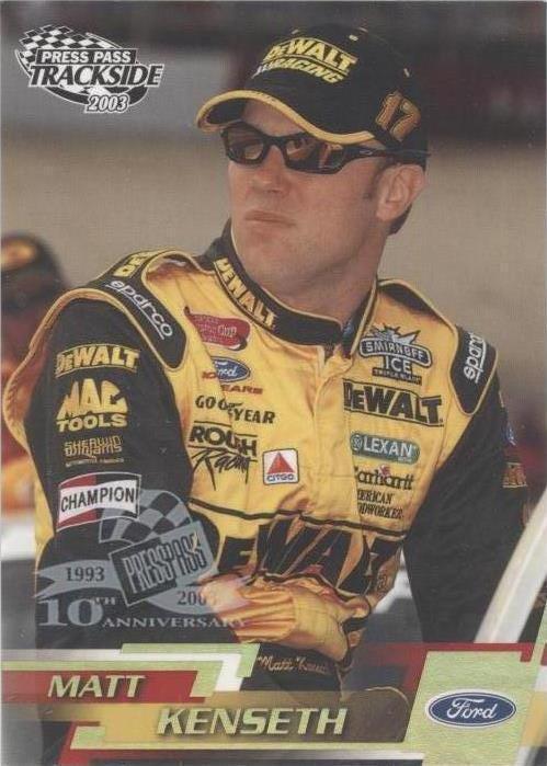 2003 Press Pass Trackside - Matt Kenseth #P5