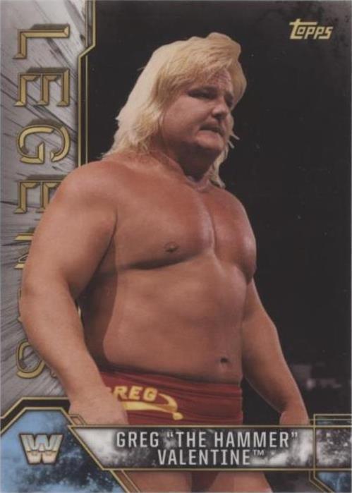 2017 Topps Legends of the WWE - Greg Valentine #39