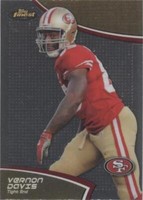 2011 Topps Finest Vernon Davis #6
