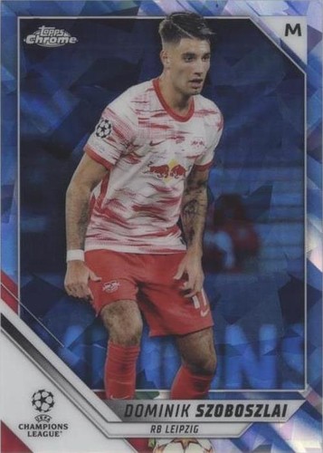 2021-22 Topps Chrome UCL Sapphire Edition Dominik Szoboszlai #188