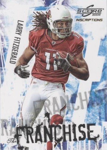 2009 Score Inscriptions Larry Fitzgerald #13