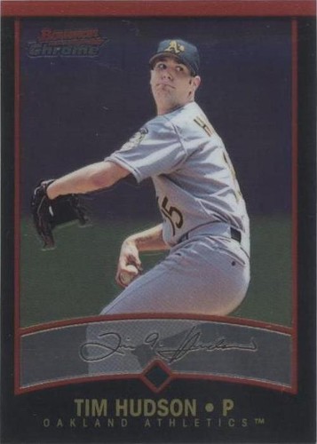 2001 Bowman Chrome - Tim Hudson #73