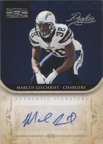 2011 Playoff National Treasures Marcus Gilchrist #264
