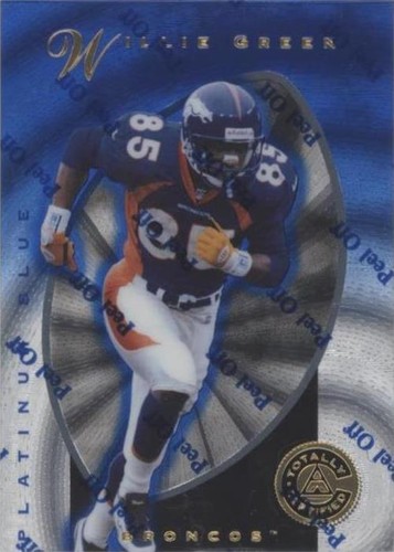 1997 Pinnacle Totally Certified Willie Green #55