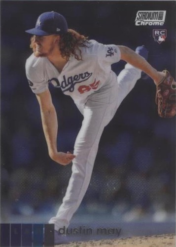 2020 Topps Stadium Club Chrome - Dustin May #255