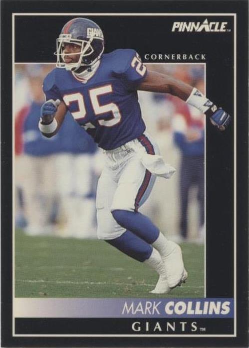1992 Pinnacle Mark Collins #157