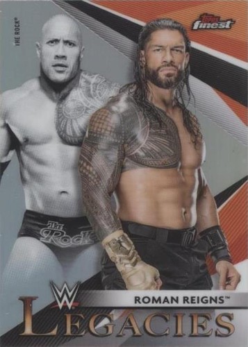 2021 Topps Finest WWE - Roman Reigns #L-10