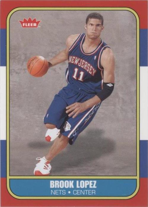 Fleer 2008-09 - Brook Lopez #86R-171