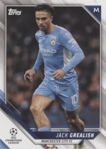 2021-22 Topps Match Attax Jack Grealish Stars Of 2021 #STA1 2021-22 Topps Match Attax Jack Grealish Stars Of 2021 #STA1
