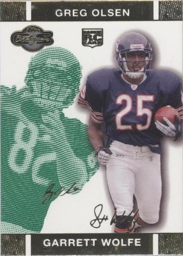 2007 Topps Co-Signers Garrett Wolfe Greg Olsen #71