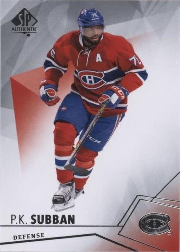 2015-16 SP Authentic - P. K. Subban #3