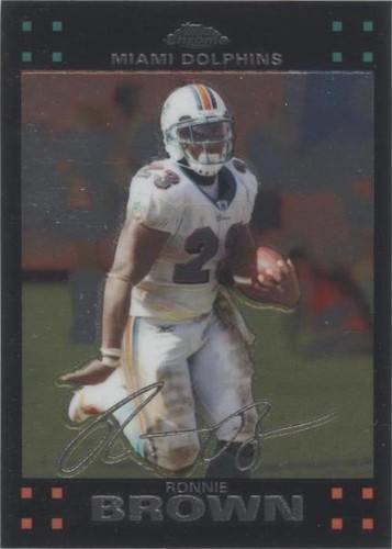 2007 Topps Chrome Ronnie Brown #TC70