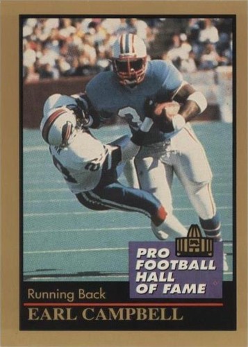 2024 Panini Mosaic Earl Campbell #298 Red SP HALL OF FAME