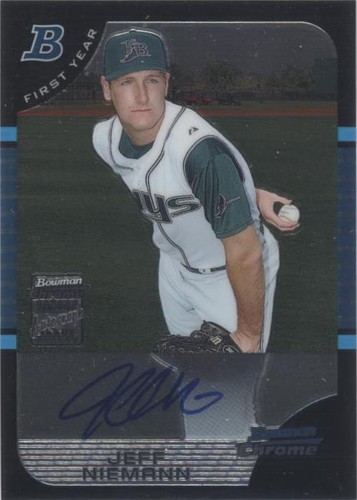 2005 Bowman Chrome - Jeff Niemann #338