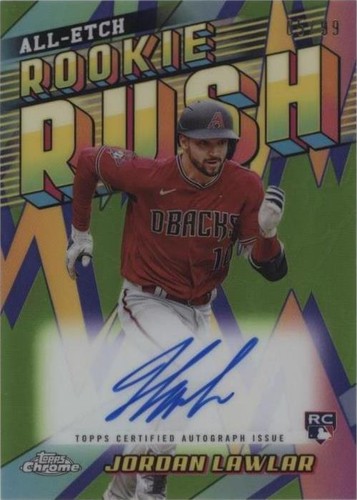 2024 Topps Chrome - Jordan Lawlar #CERA-JOL
