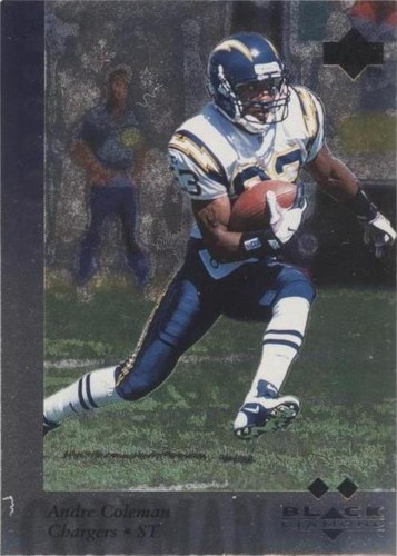 1997 Upper Deck Black Diamond Andre Coleman #94