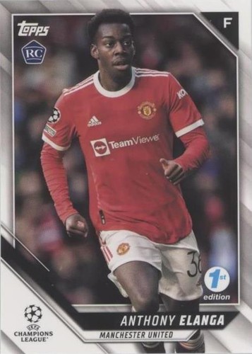 2021-22 Topps UCL Collection 1st Edition Anthony Elanga #154