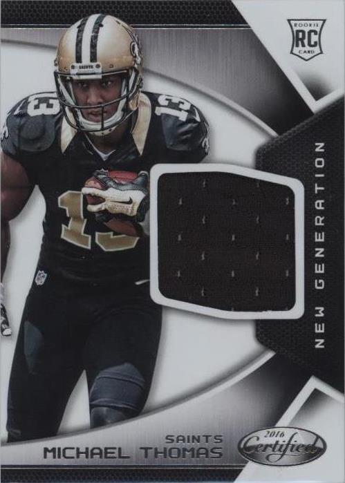 Michael Thomas #13 2016 certificado Panini