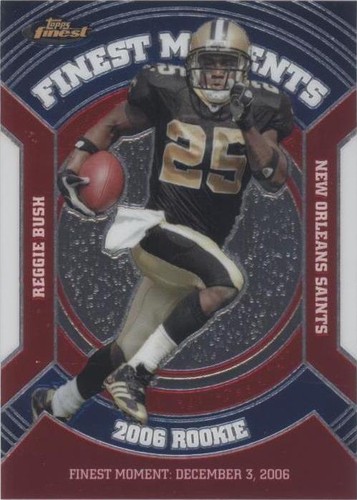 2007 Topps Finest Reggie Bush #RFM-RB