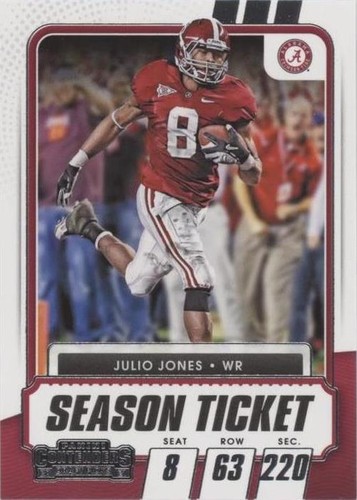 2021 Panini Contenders Draft Picks Julio Jones #41