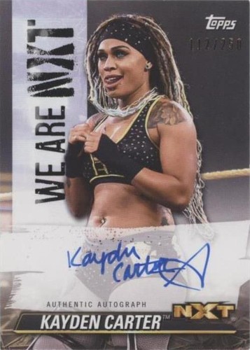 2021 Topps WWE NXT - Kayden Carter #A-FS