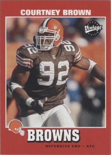 2001 Upper Deck Vintage Courtney Brown #45