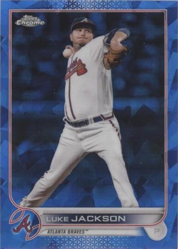 2022 Topps Chrome Update Series Sapphire Edition - Luke Jackson #US170