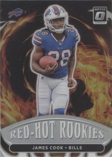 2022 Panini Donruss Optic James Cook #RHR-6