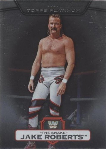 2010 Topps Platinum WWE - Jake "The Snake" Roberts #22