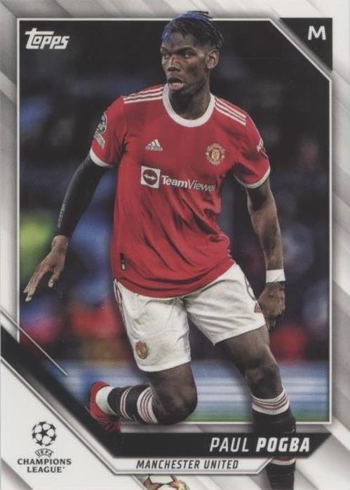 2021-22 Topps UCL Collection Paul Pogba #66