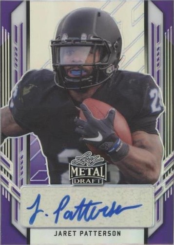 2021 Leaf Metal Draft Jaret Patterson #PA-JP1