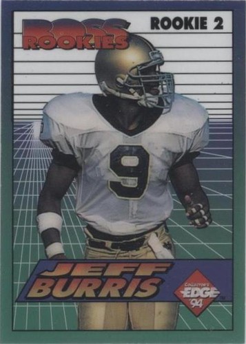1994 Collector's Edge Jeff Burris #ROOKIE 2