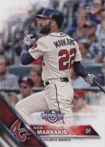 2016 Topps Opening Day - Nick Markakis #OD-149