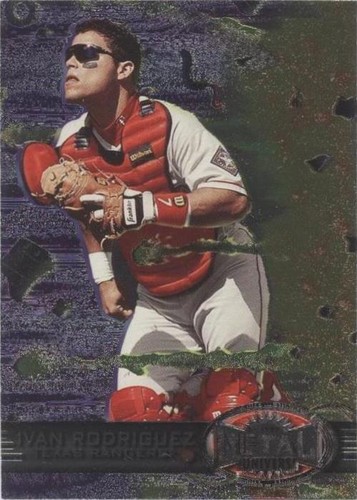 1997 Skybox Metal Universe - Ivan Rodriguez #168