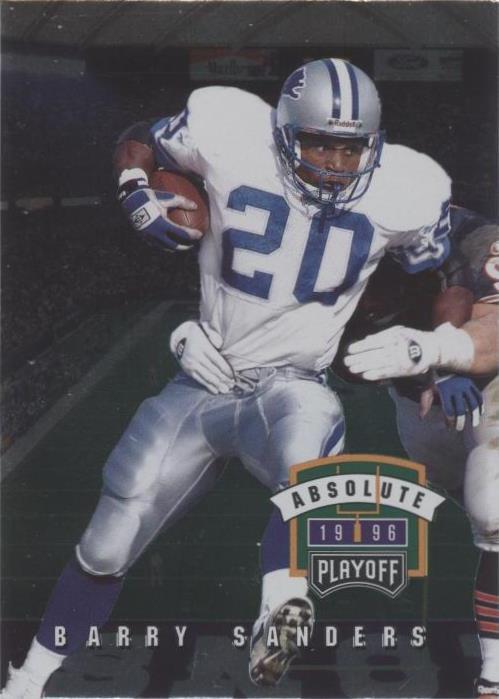 Playoff Absolute Barry Sanders 1996 #104
