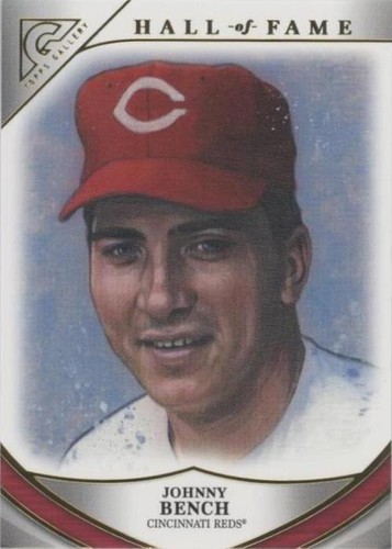 2019 Topps Gallery - Johnny Bench #HOFG-17