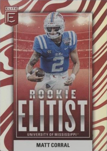 2022 Panini Donruss Elite Matt Corral #RE-3