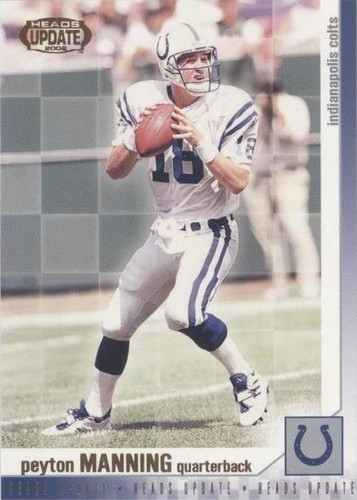 2002 Pacific Heads Update Peyton Manning #80