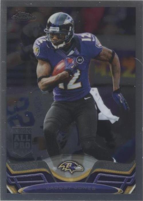 2013 Topps Chrome Jacoby Jones #91