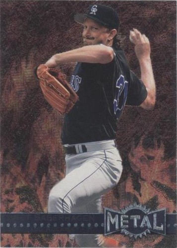 1996 Fleer Metal Universe - Bret Saberhagen #157