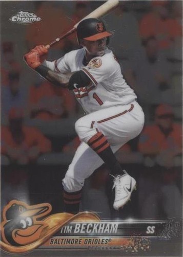 2018 Topps Chrome - Tim Beckham #3