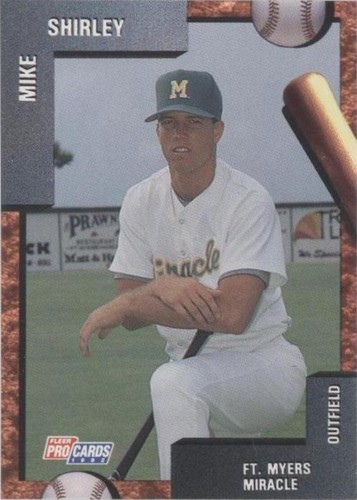 1992 Fleer ProCards Minor League - Mike Shirley #2758